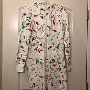Bethany Mota Christmas Light Onesie